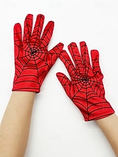 abordables Accessoires d&#039;Halloween-Gants d&#039;Halloween en toile d&#039;araignée pour homme – accessoire de costume de cosplay extensible pour fête, jeu de rôle et vie nocturne