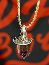 abordables Accessoires d&#039;Halloween-Femmes Collier pendentif Collier Pierre Précieuse &amp; Cristal Alliage ancien Exagéré Halloween Rond