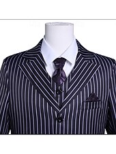 preiswerte Paar- und Gruppenkostüme-Gothic-Horror Dunkle Wissenschaft Anzüge &amp; Blazer Halloween-Gruppen-Paarkostüme Festkleidung Gotisch for Paar Herren Damen Erwachsene Halloween Karneval Leistung Party Maskerade