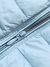 preiswerte Puffers &amp; Parka-Damen Daunenjacke Warm Bequem Reißverschluss Tasche Mode Einfach Ausgehen Wochenende Reisverschluss Regulär Mit Kapuze Normale Passform Langarm Oberbekleidung Gelb Rosa Rote Herbst Winter