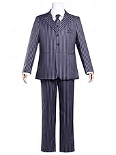preiswerte Paar- und Gruppenkostüme-Gothic-Horror Dunkle Wissenschaft Anzüge &amp; Blazer Halloween-Gruppen-Paarkostüme Festkleidung Gotisch for Paar Herren Damen Erwachsene Halloween Karneval Leistung Party Maskerade