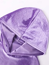 billiga Blusdräkter för kvinnor-Dam Aktiv Streetwear Blus Huvtröja Byxuppsättningar Långärmad Huva Ensfärgat Rynkad Semester Dagliga kläder Rodnande Rosa Vin Blå Höst Normal