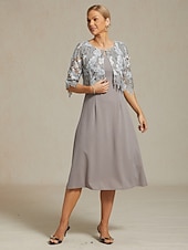 levne Dámské topy-Dámské Krajkové topy Elegantní Romantické Tričkový Šedá Léto