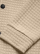 Per uomo Giacca a nido d'ape Giacca Camicia Giacca Casual Vacanza Quotidiano Traspirante Jacquard Tasca Primavera Autunno Semplice Moda Classico Bavero Regolare Nero Bianco Cachi Verde militare economico Giubbotti Casual-Per uomo Giacca a nido d'ape Giacca Camicia Giacca Casual Vacanza Quotidiano Traspirante Jacquard Tasca Primavera Autunno Semplice Moda Classico Bavero Regolare Nero Bianco Cachi Verde militare