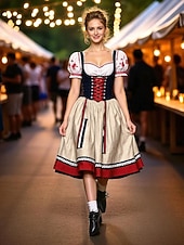 baratos Sapatos Oxford de mulher-Oxfords femininos de couro preto com cadarço e salto bloco – sapatos clássicos de estilo vintage para Oktoberfest, passeios casuais e uso diário