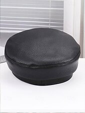 abordables Accessoires d&#039;Halloween-Femmes Beret Tissu en polyester faux cuir Punk ancien Style Gothique Automne Hiver Toutes saisons