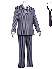 preiswerte Paar- und Gruppenkostüme-Gothic-Horror Dunkle Wissenschaft Anzüge &amp; Blazer Halloween-Gruppen-Paarkostüme Festkleidung Gotisch for Paar Herren Damen Erwachsene Halloween Karneval Leistung Party Maskerade