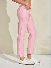 tanie Kolekcja projektanta-Damskie Spodnie do golfa Perłowo-różowy Spodnie Damskie stroje golfowe Odzież Stroje Noś odzież