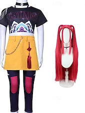  Inspirat de idolul coreean Starul pop Costum Cosplay Peruci Cosplay Costum Cosplay for Fete Pentru copii Crăciun Halloween Zuia Copiilor Comic Con Ținute pentru evenimente școlare Expoziție de Anime