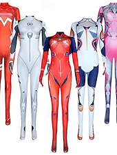 abordables Disfraces de mujer-El último guardián Asuka Rei Ayanami Disfraz Body Cosplay for Mujer Adultos Víspera de Todos los Santos Carnaval Rendimiento Fiesta