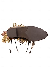 Χαμηλού Κόστους Καουμπόη και δυτικές μπότες-Γυναικείες καφέ μπότες μέχρι το γόνατο με κρόσσια από τεχνητό δέρμα, λεπτομέρειες με τρουκς και χαμηλά τακούνια, μποέμ παπούτσια σε στιλ καουμπόι γουέστερν