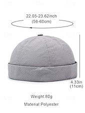 economico Cappelli da uomo-berretto da marinaio leggero ad asciugatura rapida da uomo – berretto traspirante con visiera ripiegata per viaggi estivi, sport e stile casual all&#039;aperto