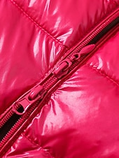 abordables Doudounes-Femmes Doudoune Manteau Chaud Confortable Fermeture éclair Avec Poches Mode Uni Fête Sortir Décontracté Quotidien Week-end Fermeture éclair Long À capuche Coupe régulière manche longue Vêtements