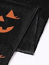 ieftine Accesorii de Halloween-Eșarfă imprimată de Halloween pentru femei – șal lung și confortabil cu modele de fantome, jack-o&#039;-lantern și vrăjitoare, accesoriu moale și ușor de toamnă pentru petreceri costumate, Halloween, festivaluri și purtare zilnică