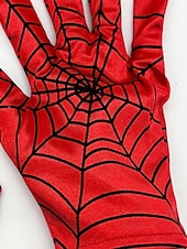 abordables Accessoires d&#039;Halloween-Gants d&#039;Halloween en toile d&#039;araignée pour homme – accessoire de costume de cosplay extensible pour fête, jeu de rôle et vie nocturne