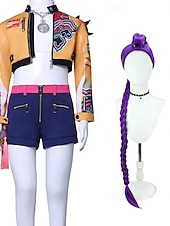  Inspirat de idolul coreean Starul pop Costum Cosplay Peruci Cosplay Costum Cosplay for Fete Pentru copii Crăciun Halloween Zuia Copiilor Comic Con Ținute pentru evenimente școlare Expoziție de Anime