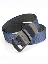abordables Ceintures pour hommes-Ceinture tactique réversible en nylon pour homme avec boucle de réglage rotative - sangle de style militaire durable pour l&#039;extérieur, le travail et les vêtements décontractés