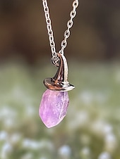 abordables Accessoires d&#039;Halloween-Femmes Collier pendentif Collier Pierre Précieuse &amp; Cristal Alliage ancien Exagéré Halloween Rond