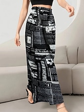 نسائي ساق عريضه بنطلون أناقة الشارع كاجوال مكتمل الطول ارتفاع متوسط زهور مرونة الخصر طبع مريح الأماكن المفتوحة عطلة مناسب للخارج أسود أبيض الخريف عادي رخيصةأون ساق واسعة وخصر عالي-نسائي ساق عريضه بنطلون أناقة الشارع كاجوال مكتمل الطول ارتفاع متوسط زهور مرونة الخصر طبع مريح الأماكن المفتوحة عطلة مناسب للخارج أسود أبيض الخريف عادي