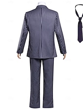 preiswerte Paar- und Gruppenkostüme-Gothic-Horror Dunkle Wissenschaft Anzüge &amp; Blazer Halloween-Gruppen-Paarkostüme Festkleidung Gotisch for Paar Herren Damen Erwachsene Halloween Karneval Leistung Party Maskerade