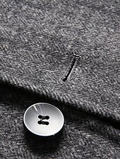 billiga Herrarnas Elite Ytterkläder-herr ullblandad kavaj jacka skola formell semester elegant klassisk vår höst ull polyester enfärgad fiskbensmönster termisk varm enkelknäppt tvåknapps kavaj kaffe grå