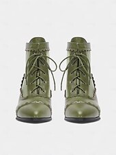 abordables années 1930-Bottines à lacets victoriennes bleu clair des années 1920 pour femmes – talons brogues à bords festonnés avec design bicolore, style vintage édouardien pour costumes rétro, cosplay, goûters et tenues quotidiennes