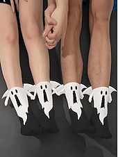 economico Accessori di Halloween-calzini da donna con ali di pipistrello e fantasmi di Halloween: divertenti accessori per feste spettrali