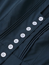 voordelige Vrouwen-Oktoberfest Jurken Dirndl Trachtenkleider hulp in de huishouding Bavarian Duits Weiden Dames Doek in traditionele stijl Kleding Schort Zonder blouse (75 cm)