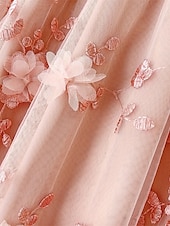 preiswerte Chiffon -Röcke-Damen Rock Schwingend Gazeröcke Mode Lässig Midi Mittlere Hüfthöhe Röcke Blumen Tüll Fließend Mikroelastisch Urlaub Straße Schwarz Weiß Rosa Grau Frühling Polyester