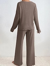 economico Abiti da donna con camicetta-Per donna Bolero Top Manica Lunga Scollo a V Quotidiano Nero Cammello Cachi Autunno Vestibilità regolare