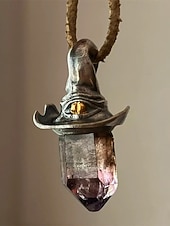 abordables Accessoires d&#039;Halloween-Femmes Collier pendentif Collier Pierre Précieuse &amp; Cristal Alliage ancien Exagéré Halloween Rond