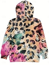 お買い得  フローラルフーディ-女性の3Dプリントビンテージボヘミアンフーディーパッチワークフーディースウェットシャツ花柄s花柄グラフィックビンテージレトロカジュアル長袖フード付きレギュラートップスストリートカジュアルブラックブルーオレンジブラウンカーキ秋冬