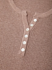 billiga Blusar &amp;amp; skjortor-Dam Button Down skjorta Casual skjorta Randig Ledigt Purpur Grön Beige Knappar Långärmad Elegant Semester Grundläggande V-hals Höst Många årstider