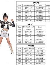 preiswerte Kostüme für Mädchen-Von koreanischen Idolen inspiriert Popstar Kostüm Festkleidung Virtuelles Idol for Mädchen Kinder Halloween Karneval Leistung Comic-Konzert Anime Expo