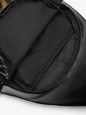 tanie Torby-Męska torba typu crossbody z motywem czaszki na Halloween od Sarah Richter – inspirowana stylem vintage czaszka z pomarańczowymi akcentami, wyjątkowa sztuka na imprezy halloweenowe, festiwale i codzienne stylizacje