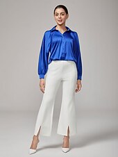 economico Bluse e camicie-camicetta con maniche dolman blu zaffiro