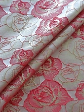 baratos Vestidos de Festa em A-Linha A Longo Vestidos de noite Vestido de Baile Vestido formal Elegante Vintage Manga Curta Colarinho de Camisa Casamento Formal Fibra Sintética com Estampa floral Fenda Bolsos