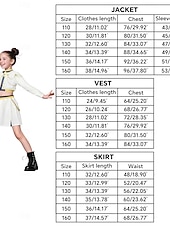 preiswerte Kostüme für Mädchen-Von koreanischen Idolen inspiriert Popstar Kostüm Festkleidung Virtuelles Idol for Mädchen Kinder Halloween Karneval Leistung Comic-Konzert Anime Expo