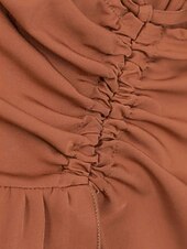 ieftine Fuste simple-Pentru femei Fustă Fusta cu volan Drăguţ Casual Maxi Talie Medie Fuste Simplu Bufantă Imprimeu Micro-elastic Stradă Ieșire Roșu Vin Negru Roz Îmbujorat Toamnă Poliester