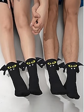 economico Accessori di Halloween-calzini da donna con ali di pipistrello e fantasmi di Halloween: divertenti accessori per feste spettrali
