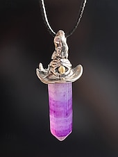 abordables Accessoires d&#039;Halloween-Femmes Collier pendentif Collier Pierre Précieuse &amp; Cristal Alliage ancien Exagéré Halloween Rond