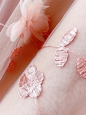 preiswerte Chiffon -Röcke-Damen Rock Schwingend Gazeröcke Mode Lässig Midi Mittlere Hüfthöhe Röcke Blumen Tüll Fließend Mikroelastisch Urlaub Straße Schwarz Weiß Rosa Grau Frühling Polyester