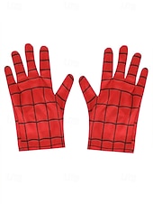 abordables Accessoires d&#039;Halloween-Gants d&#039;Halloween en toile d&#039;araignée pour homme – accessoire de costume de cosplay extensible pour fête, jeu de rôle et vie nocturne