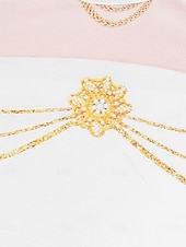 preiswerte Kostüme für Mädchen-Von koreanischen Idolen inspiriert Popstar Kostüm Festkleidung Virtuelles Idol for Mädchen Kinder Halloween Karneval Leistung Comic-Konzert Anime Expo