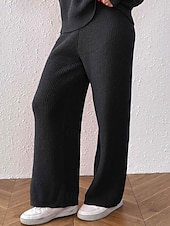 Γυναικεία Πλατύ Πόδι Πλατύ παντελόνι ανάπαυσης Κομψό στυλ street Καθημερινό Πλήρες μήκος Φυσικό Σκέτο Ελαστική μέση Άνετο ΕΞΩΤΕΡΙΚΟΥ ΧΩΡΟΥ Διακοπές Εξόδου Πορτοκαλοκόκκινο Κάμελ Μαύρο Χειμώνας Χαμηλού Κόστους φαρδύ πόδι & ψηλόμεσο-Γυναικεία Πλατύ Πόδι Πλατύ παντελόνι ανάπαυσης Κομψό στυλ street Καθημερινό Πλήρες μήκος Φυσικό Σκέτο Ελαστική μέση Άνετο ΕΞΩΤΕΡΙΚΟΥ ΧΩΡΟΥ Διακοπές Εξόδου Πορτοκαλοκόκκινο Κάμελ Μαύρο Χειμώνας