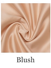 ieftine Rochii de seară pentru bal-Rochie de seară elegantă tip sirenă rochie pentru invitate la nuntă lungime până la podea fără mâneci pe un umăr satin elastic cu plii