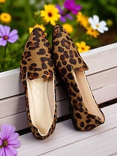 abordables Chaussures sans lacet et mocassins femme-Chaussures plates rouges à bout pointu pour femmes – mocassins élégants à enfiler pour Noël, les fêtes et les tenues décontractées du quotidien