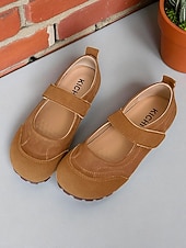 economico Ballerine da donna-ballerine mary jane beige da donna con vestibilità ampia e cinturino a strappo – scarpe casual comode e antiscivolo a piedi nudi, da indossare tutti i giorni, per camminare e viaggiare