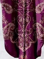 economico Abiti boho-Per donna Abito Midi Abito Camicia Vestito Casual Abito Boho Moda Moderno Quotidiano Spiaggia Weekend Vestibilità regolare Fiore Manica Lunga Colletto a Camicia Viola Marrone Primavera Autunno
