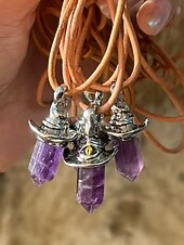 abordables Accessoires d&#039;Halloween-Femmes Collier pendentif Collier Pierre Précieuse &amp; Cristal Alliage ancien Exagéré Halloween Rond